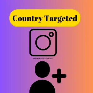 country targeted followers